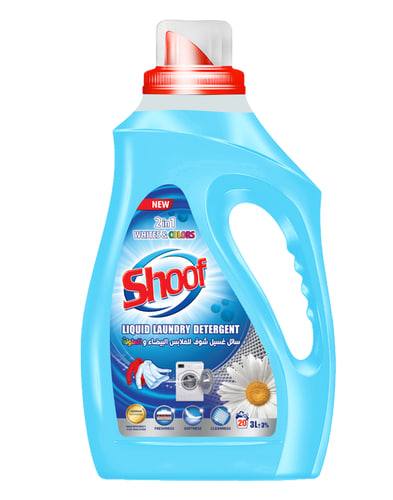 Shoof Liquid Laundry Detergent Whites & Colors1.5lt