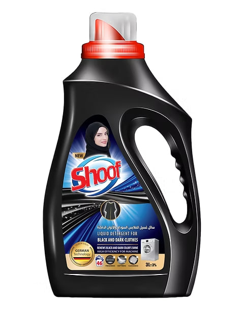 Shoof Liquid Detergent Black & Dark Clothes 3lt