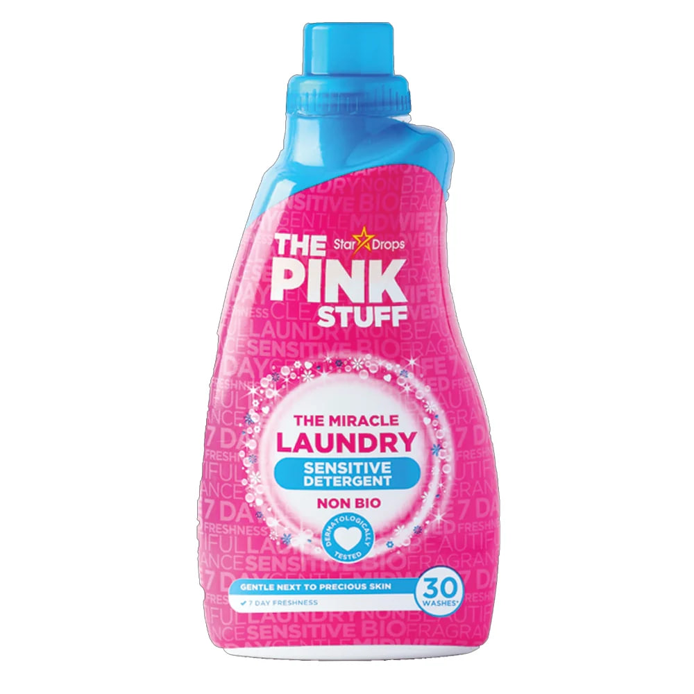 The Pink Stuff Miracle Sensitive Laundry Detergent Non Bio960ml