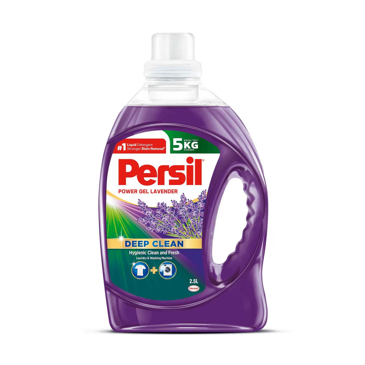 Persil Power Gel Lavender Laundry Detergent 2.5lt