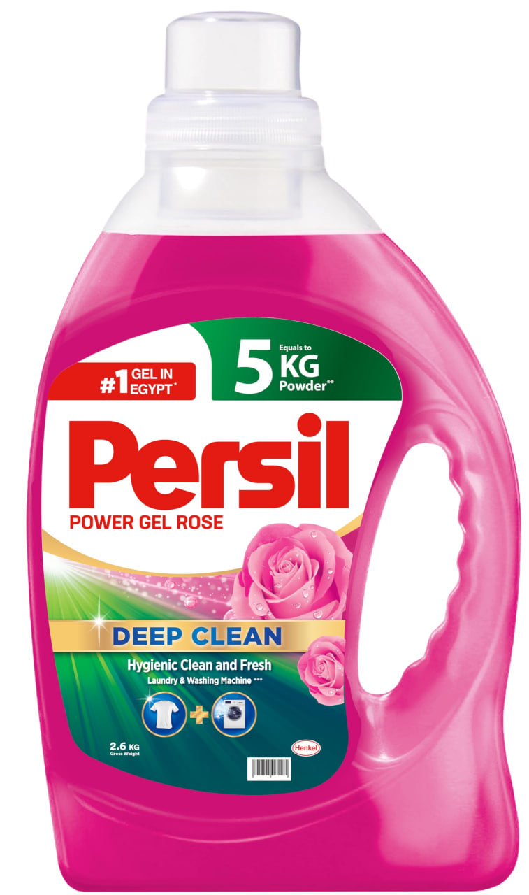 Persil Power Gel Rose Laundry Detergent 2.5lt